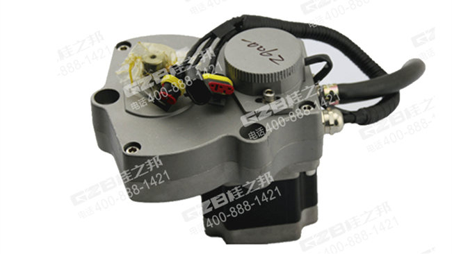 龍工挖掘機油門馬達