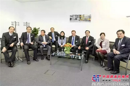 徐工董事長王民歐洲行考察