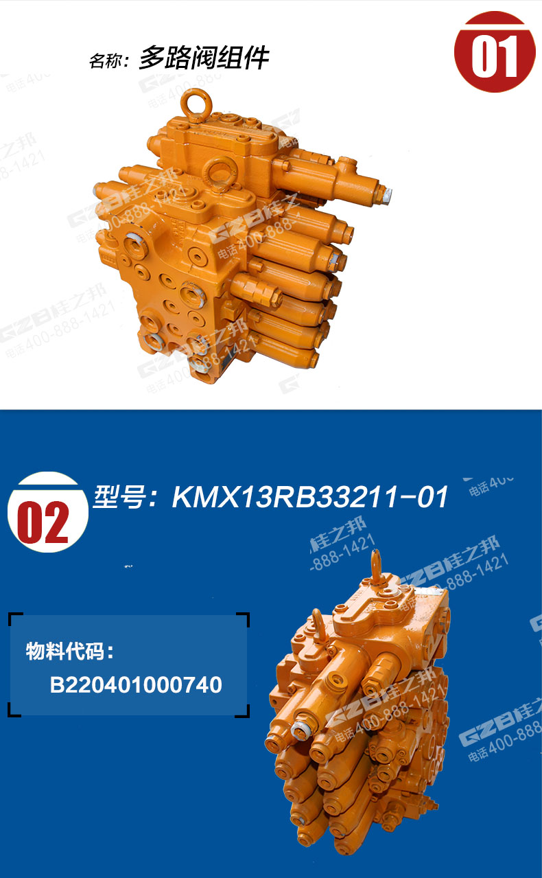 三一挖掘機(jī)多路閥 三一挖掘機(jī)多路閥